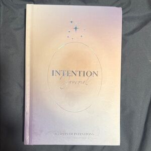 Intention Journal - Purple and White